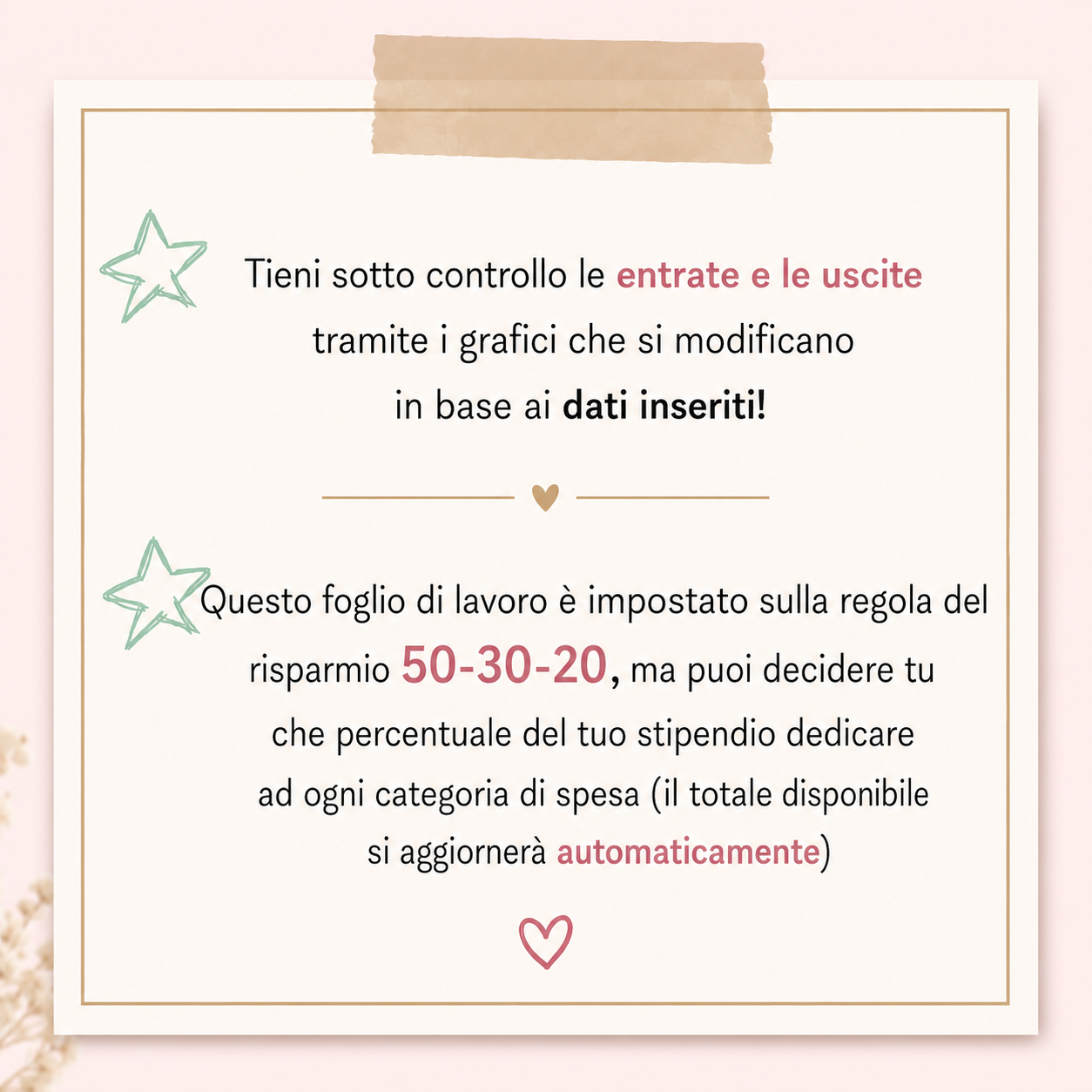 Budget Planner Digitale - Organizza le tue finanze senza stress